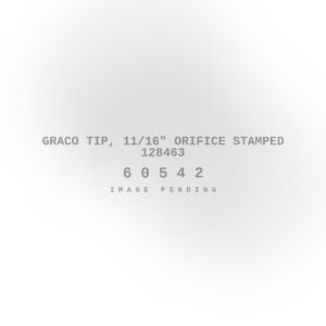 Graco Tip, 11/16" Orifice Stamped 128463