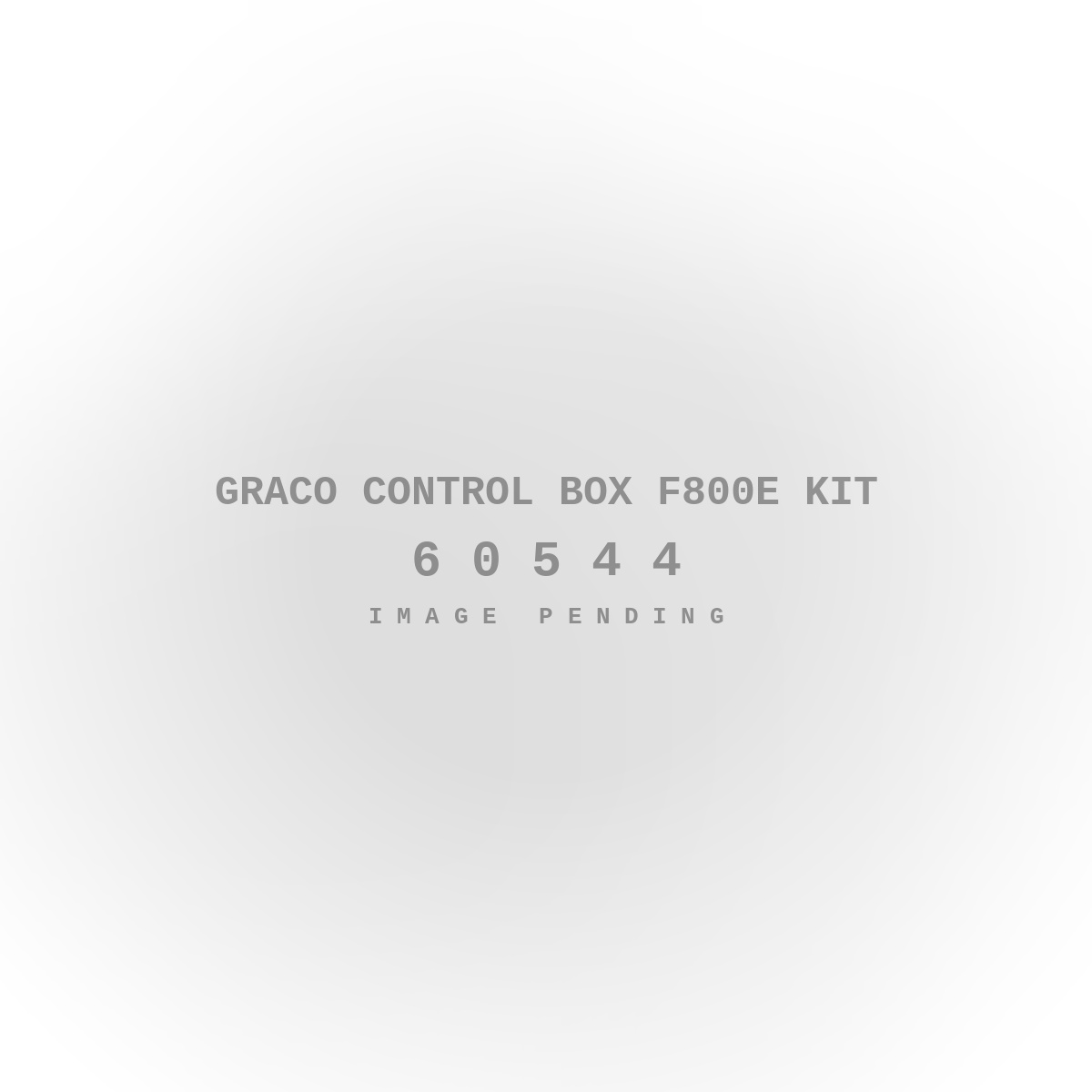 Graco Control Box F800E Kit