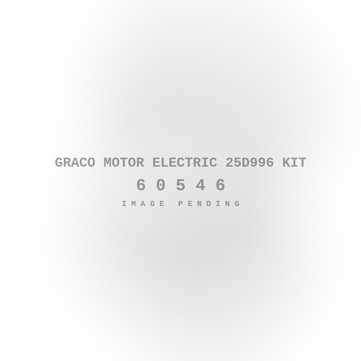 Graco Motor Electric 25D996 Kit