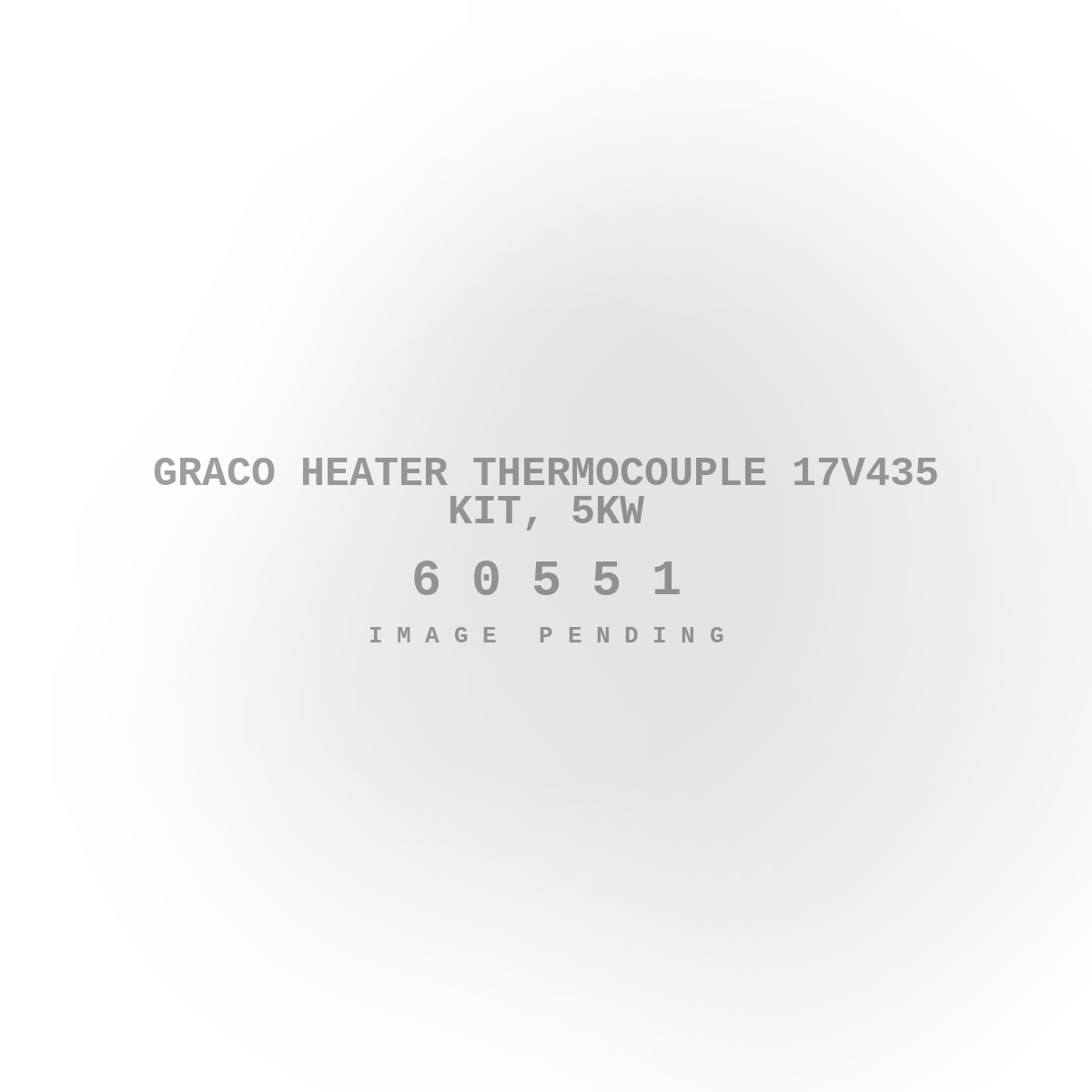 Graco Heater Thermocouple 17V435 Kit, 5kw
