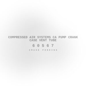 Compressed Air Systems CA Pump Crank Case Vent Tube