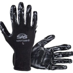 SAS Safety Gloves - Nitrile Coated Palm