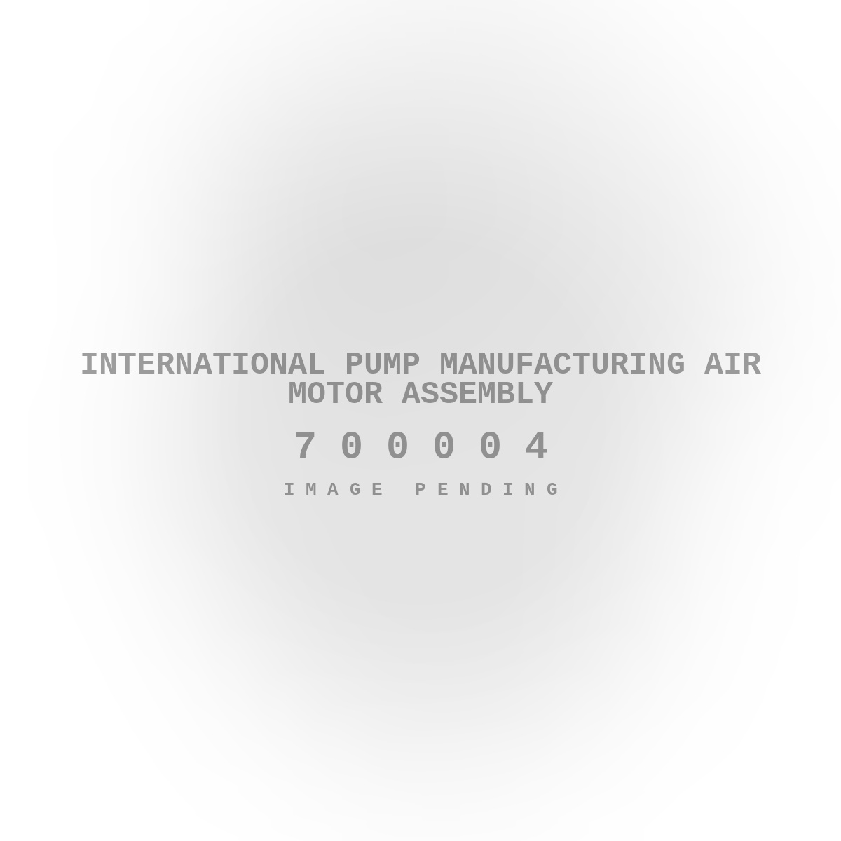 International Pump Manufacturing Air Motor Assembly