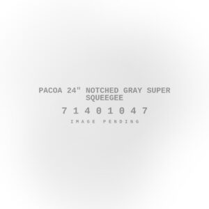 Pacoa 24" Notched Gray Super Squeegee