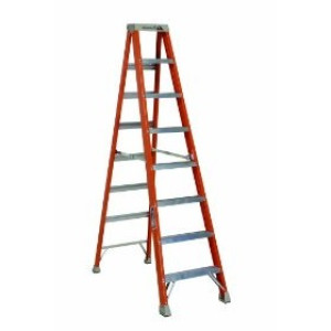 Pacoa 8' Type 1 Fibrglass Stepladder