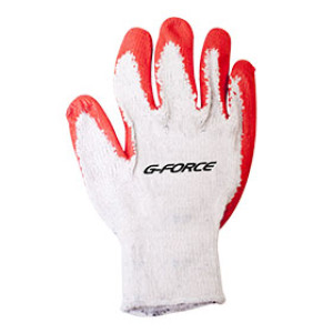 Pacoa Red Coated Knit Work Gloves - Dozen