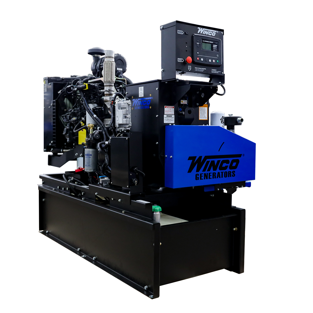 Winco Quality Generators DE4040F4-04/3 40KW-40CFM Generator