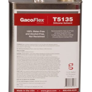 Gaco Western Silicone Solvent - 5 Gallon