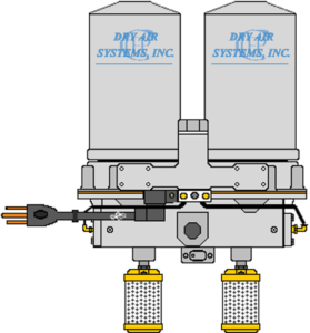 Fluid Power Controls, Inc./ dba Dry Air Systems Air Dryer 2 Stack Max Flow 40CFM 130 VAC JetPack2B