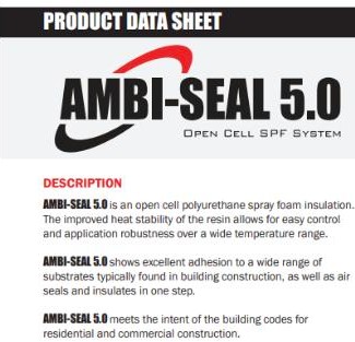 Ambit Seal 5.0 Open Cell Drum