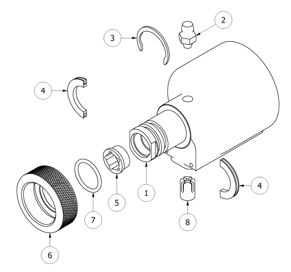 Air Cylinder detail drawing