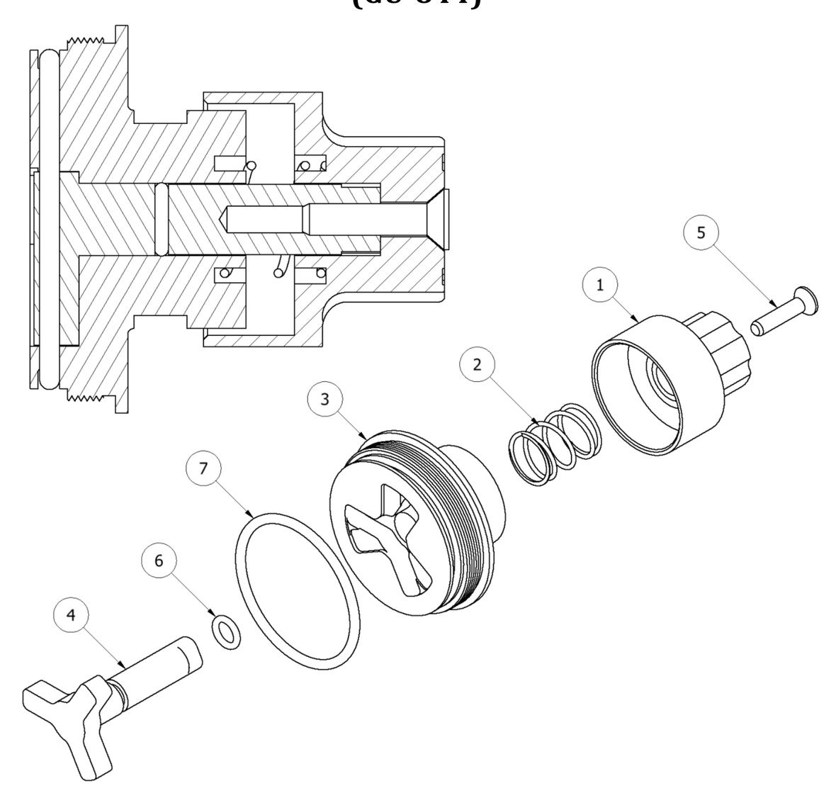 End Cap detail drawing