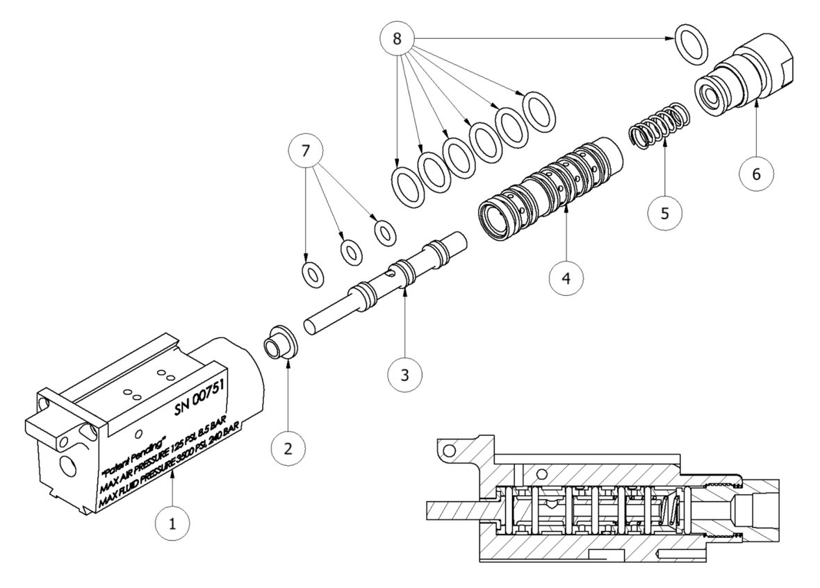 Air Manifold detail drawing