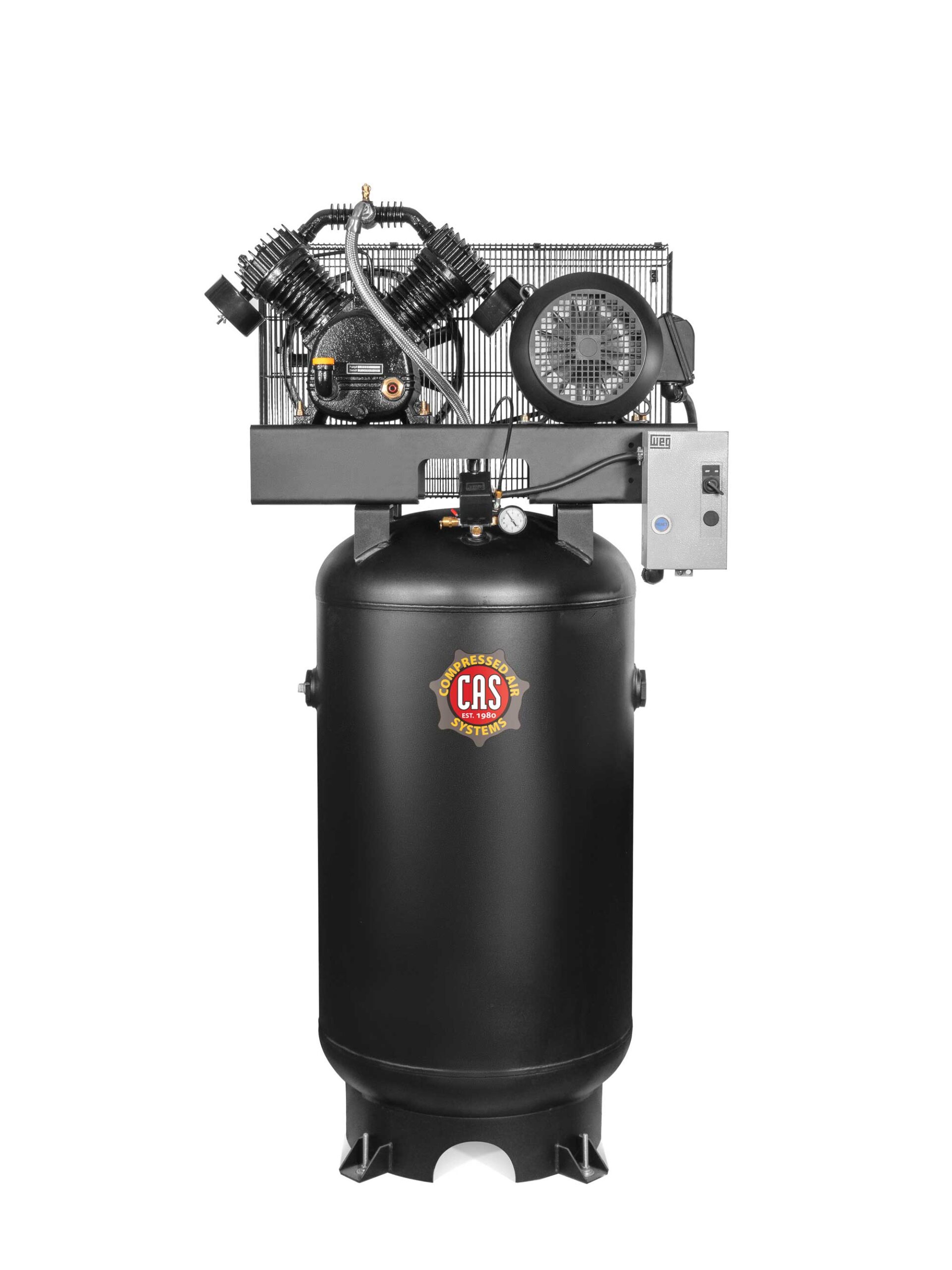 Compressed Air Systems 7.5HP Piston Compressor, 1PH, 3G