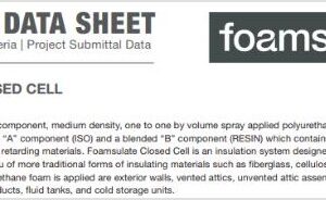 Accella Polyurethane Systems Closed Cell FS-220 Premium