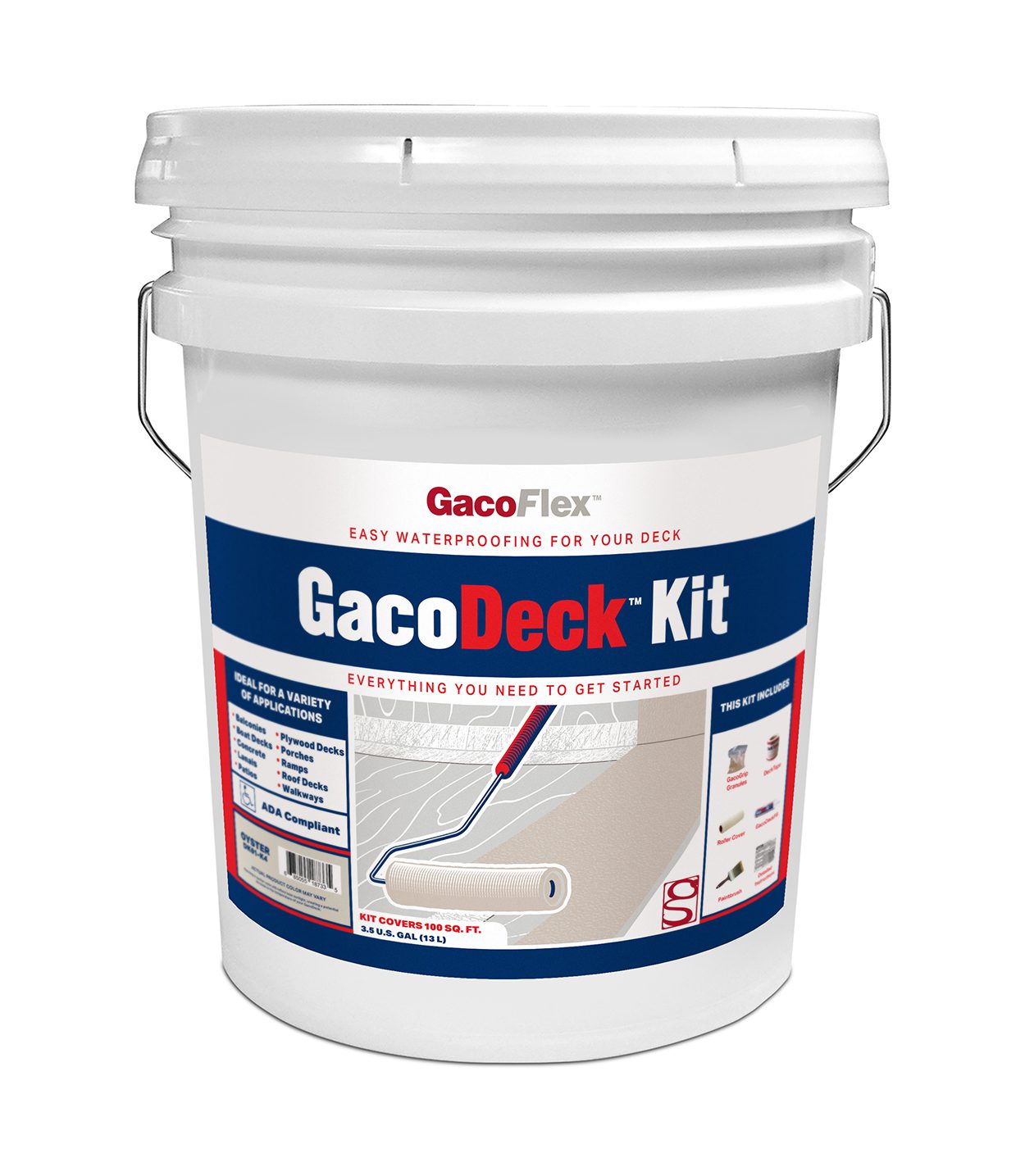 Gaco Deck Kit - Adobe w/FILLER