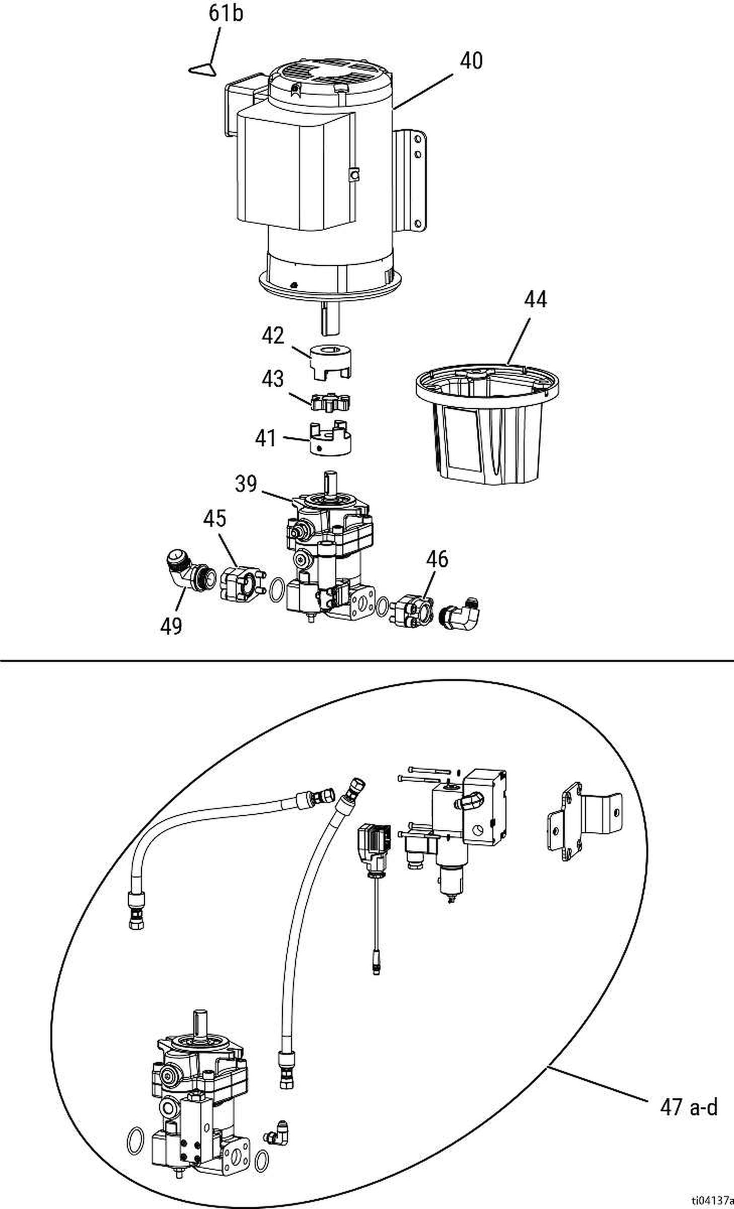 Driver & pumps detail drawing