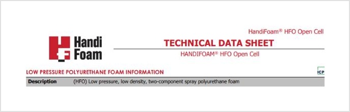 Fomo Products II-500 Handi-Foam HFO Open Cell