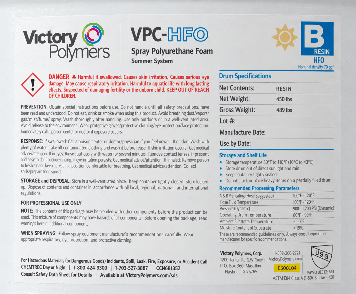 Victory Polymers Vpc-Hfo B-Side - Image 2