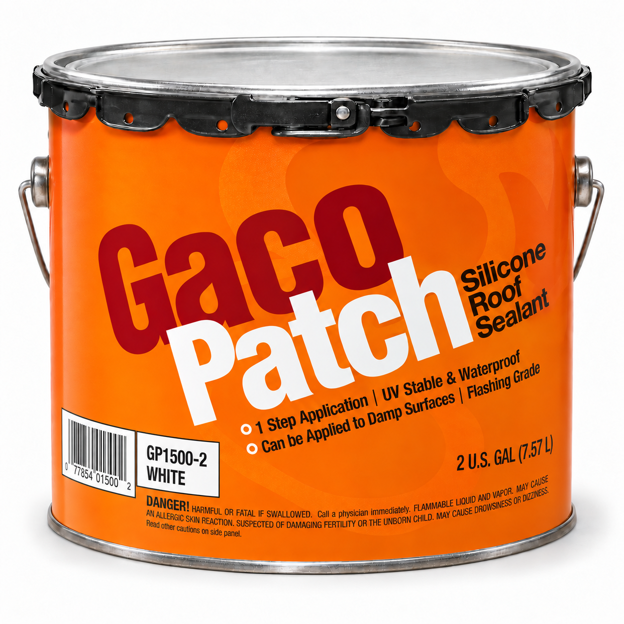 GacoPatch Silicone Roof Sealant - White (GP1500-2)