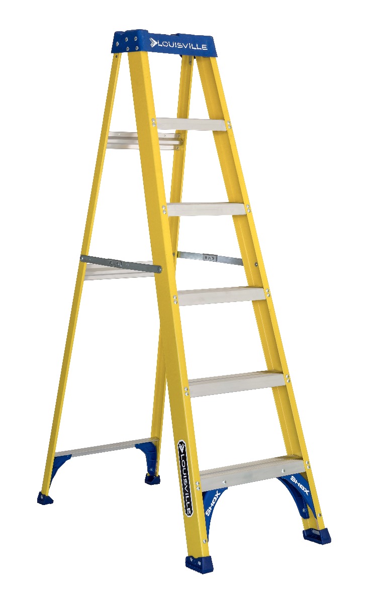 Pacoa 6' Type 1 Fiberglass Stepladder