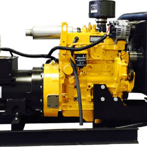 CMD Central Maine Diesel John Deere 30kw Generator Open Frame 120/208 Volt