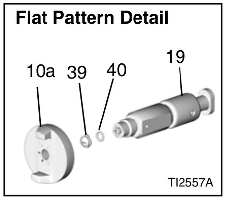 Flat Pattern detail drawing