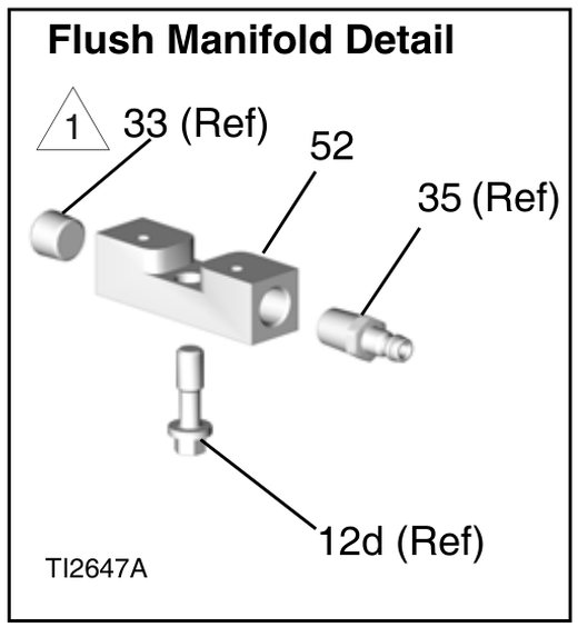 Flush Manifold detail drawing