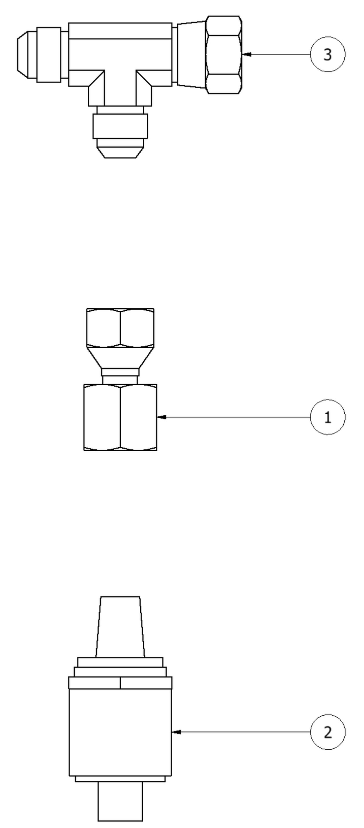 PMC PH-25 transducer parts diagram