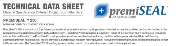 Premium Roof Foam 2.5-B