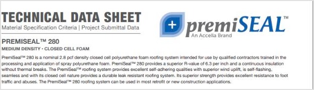 Premium Roof Foam 2.8-B