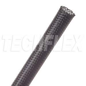 Blue scuff guard hose for industrial or commercial use.