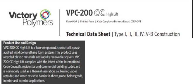 Victory Polymers Vpc 200/ Hfc