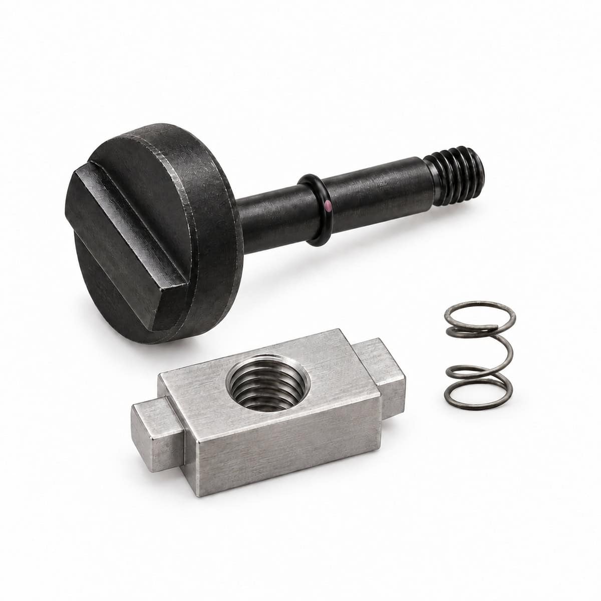 Graco repair piston-lock P2 kit with metal parts and spring for spray equipment.