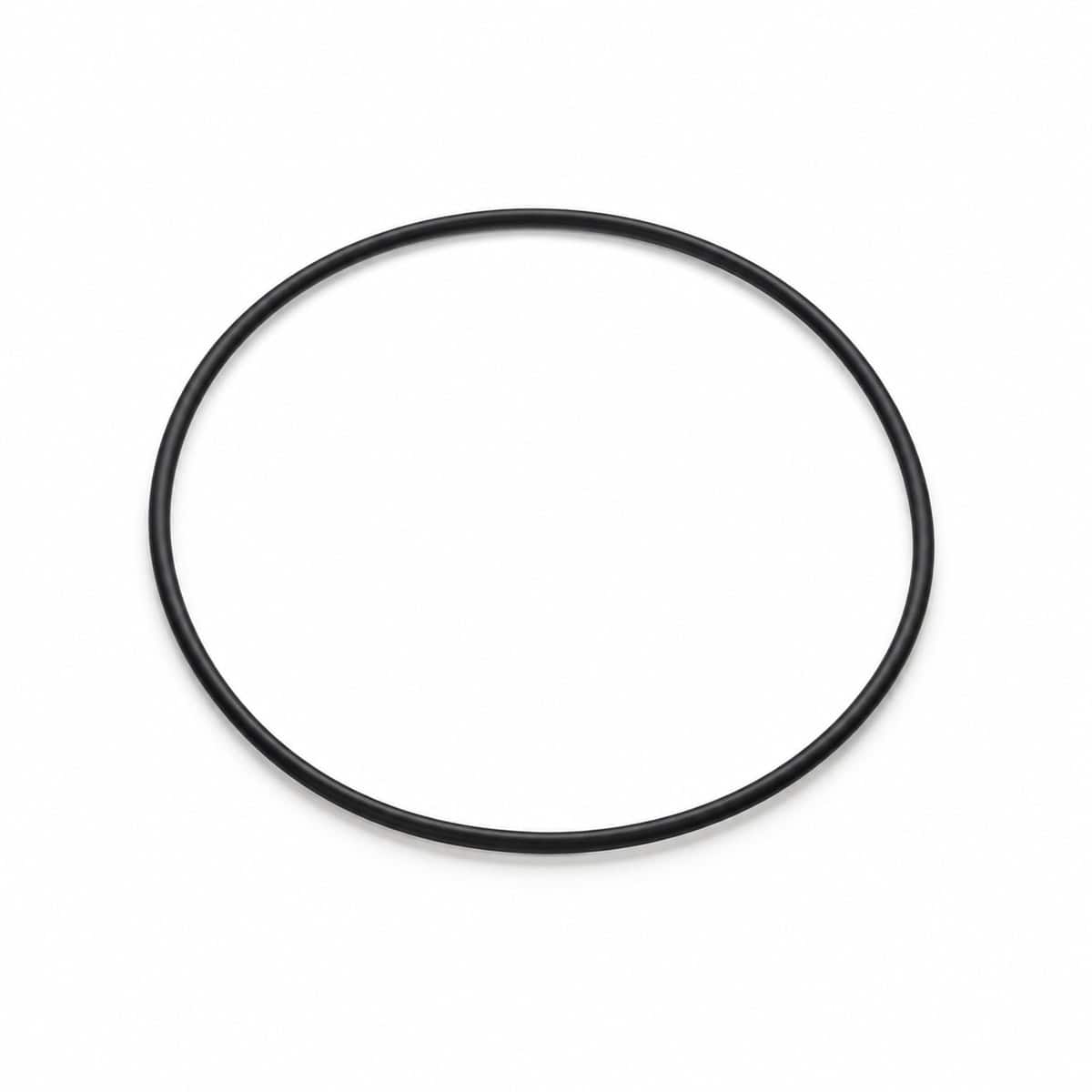 Black rubber O-ring packing for spray equipment sealing.