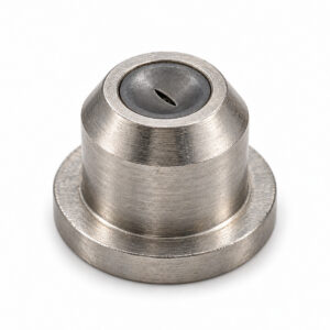 Metal spray tip for Graco spray equipment, durable and precision-engineered.