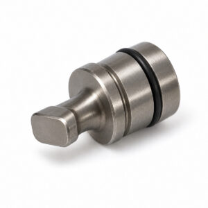 Metal fitting component for tube fusion applications in plumbing and HVAC.