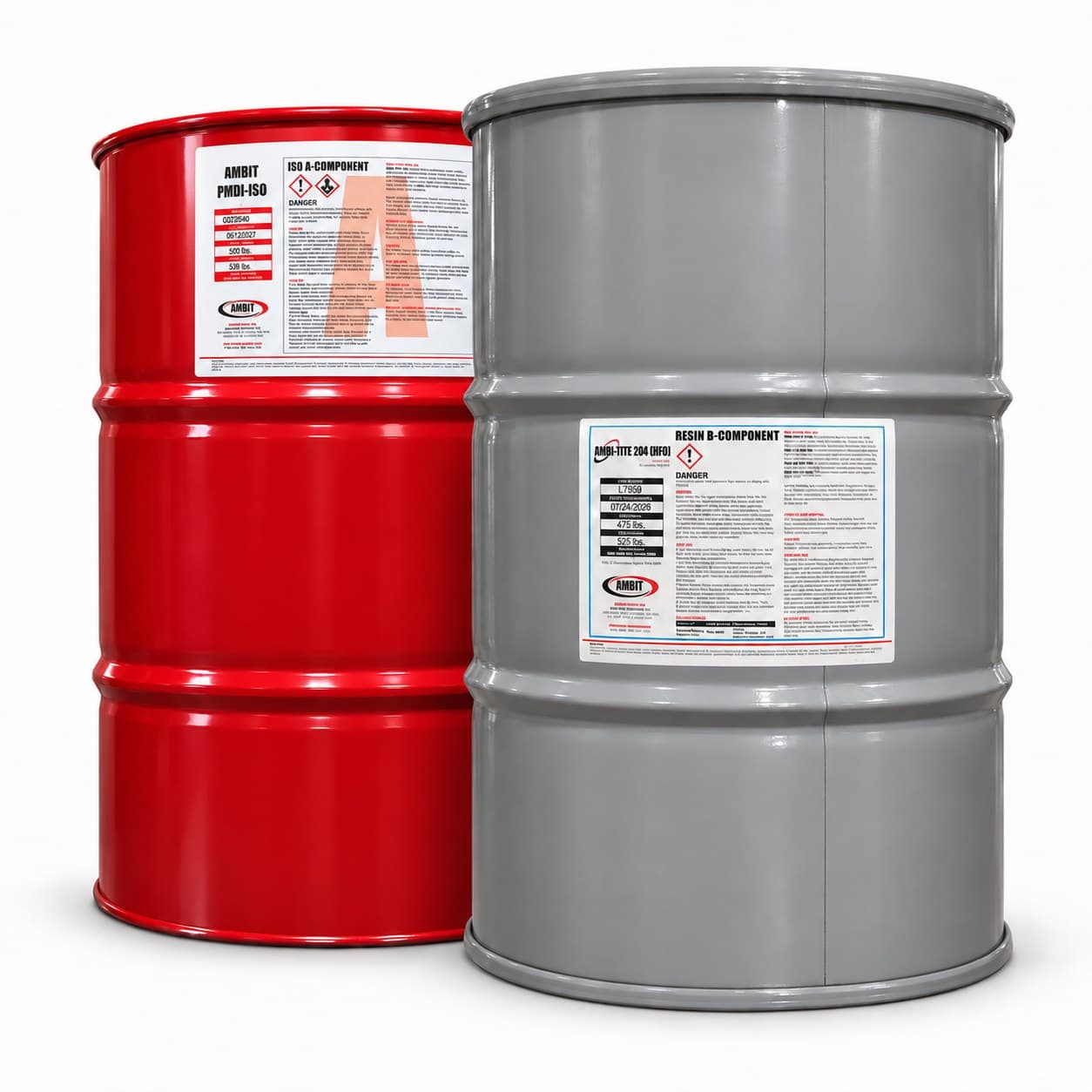 Ambit AMBI-TITE 204 HFO A-side and B-side drums